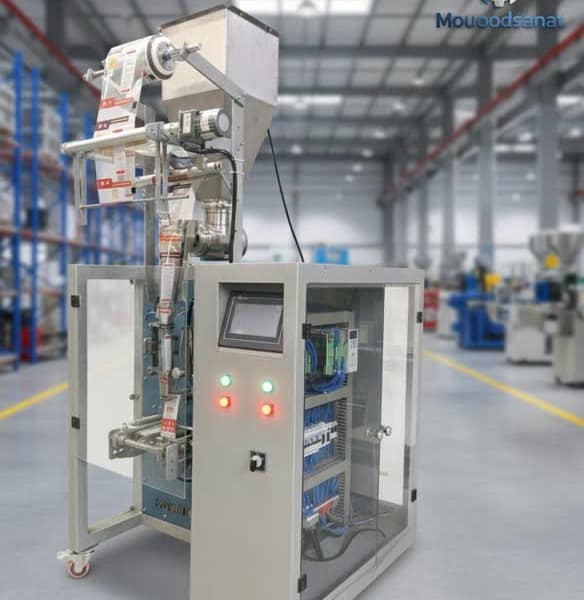 دستگاه بسته بندی ساشه پودری دوکاره