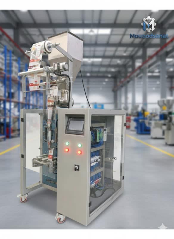 دستگاه بسته بندی ساشه پودری دوکاره
